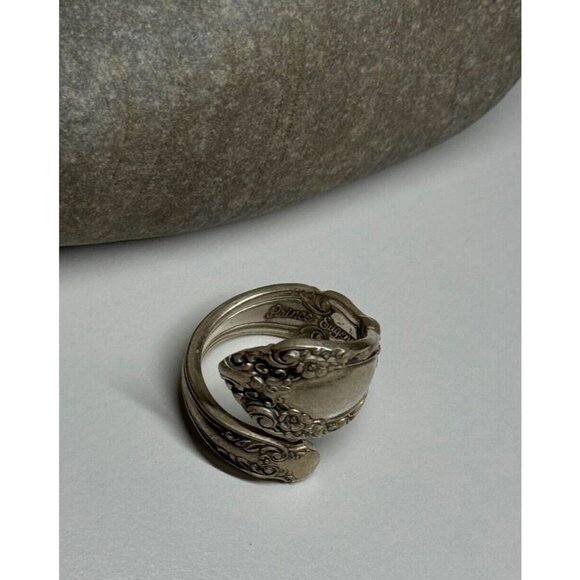 VINTAGE 925 STERLING SILVER RING SIZE 7 - Picture 5 of 9